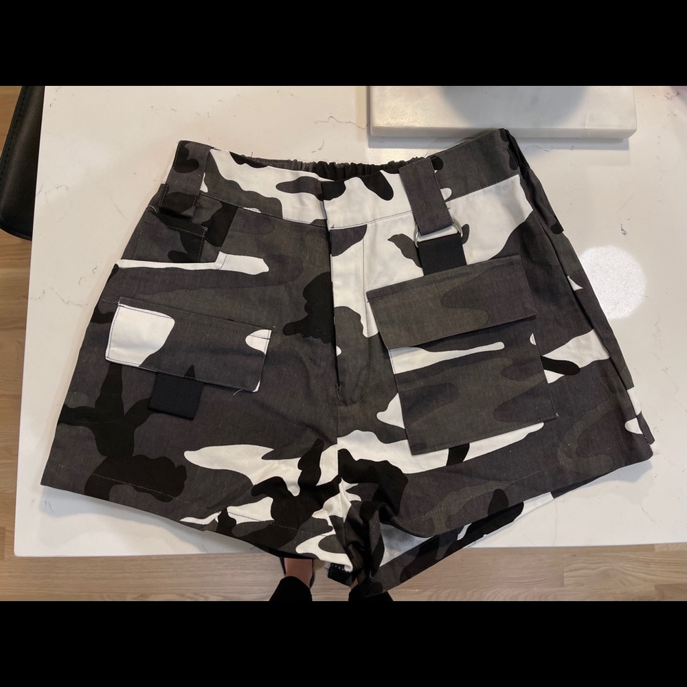 Camouflage shorts